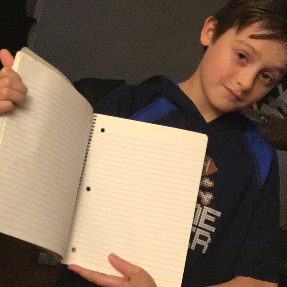 Original Purple Notebook - Picture 3 of 7